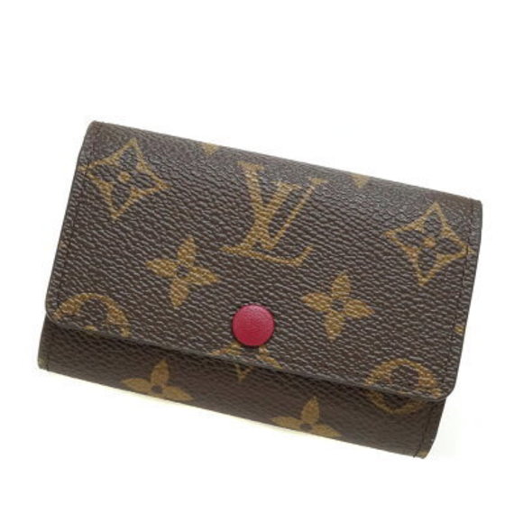 Louis Vuitton Case Monogram Canvas Fuchsia Keys Accessory - Picture 1 of 7